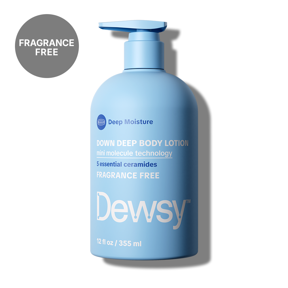 Down Deep Body Lotion - Deep Moisture Unscented, Fragrance Free