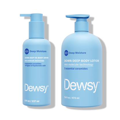Down Deep Body Care Bundle · Body Serum and Body Lotion