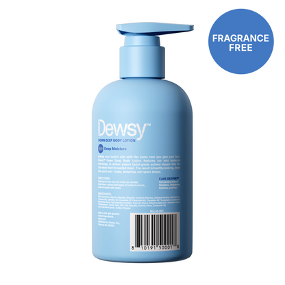 Down Deep Body Lotion - Deep Moisture Unscented, Fragrance Free